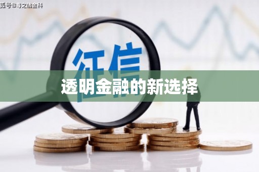 府谷透明金融的新选择