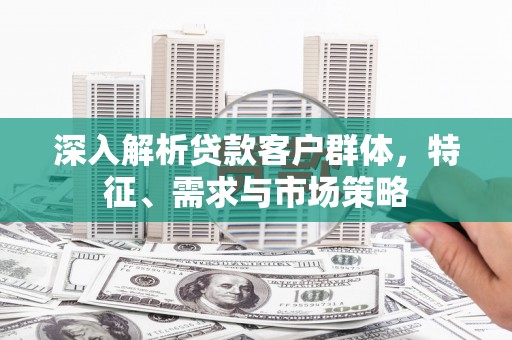 府谷深入解析贷款客户群体，特征、需求与市场策略