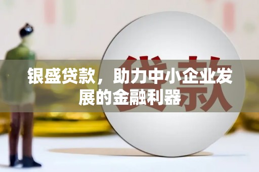府谷银盛贷款，助力中小企业发展的金融利器