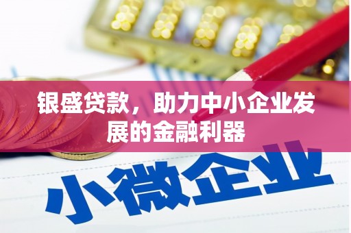 府谷银盛贷款，助力中小企业发展的金融利器