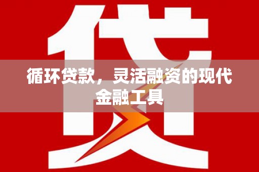 府谷循环贷款，灵活融资的现代金融工具