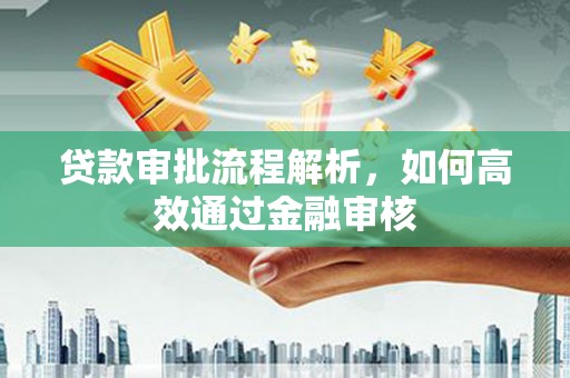 府谷贷款审批流程解析，如何高效通过金融审核
