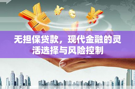 府谷无担保贷款，现代金融的灵活选择与风险控制