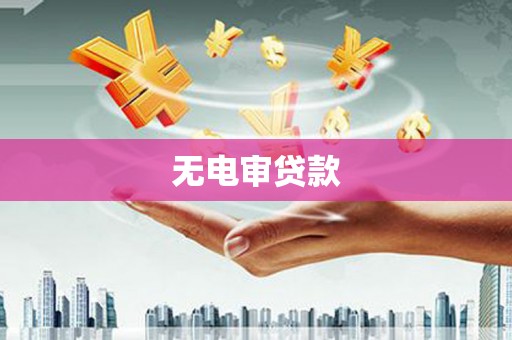 府谷无电审贷款