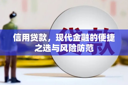 府谷信用贷款，现代金融的便捷之选与风险防范