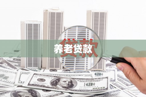 府谷养老贷款