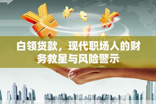 府谷白领贷款，现代职场人的财务救星与风险警示