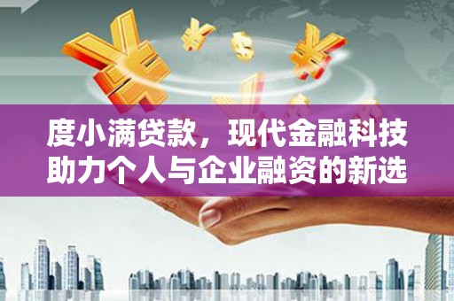 府谷度小满贷款，现代金融科技助力个人与企业融资的新选择