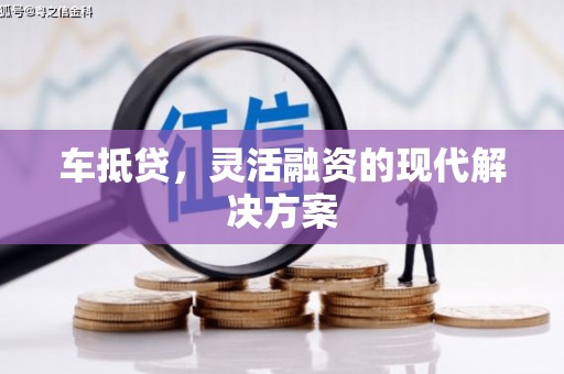 府谷车抵贷，灵活融资的现代解决方案
