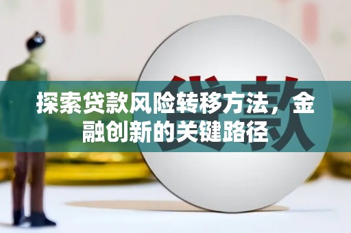 府谷探索贷款风险转移方法，金融创新的关键路径