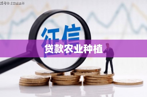 府谷贷款农业种植