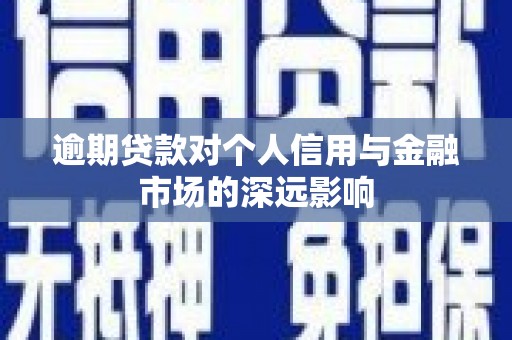 府谷逾期贷款对个人信用与金融市场的深远影响