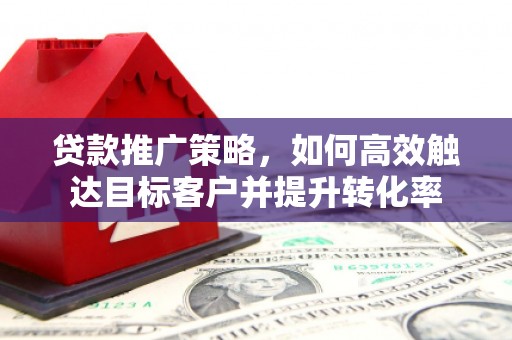 府谷贷款推广策略，如何高效触达目标客户并提升转化率