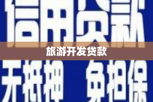 府谷旅游开发贷款