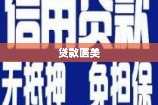 府谷贷款医美