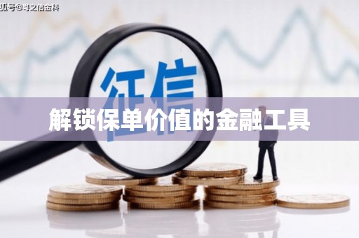 府谷解锁保单价值的金融工具